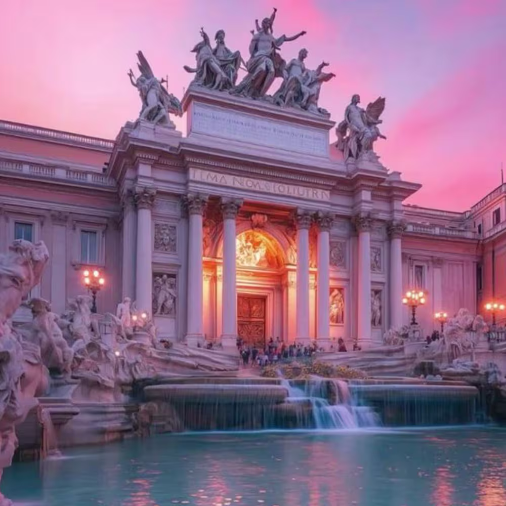 تورگروهی اروپا: پاریس،رم 7شب و 8روز✈️ هتل Westside (پاییز)#9580