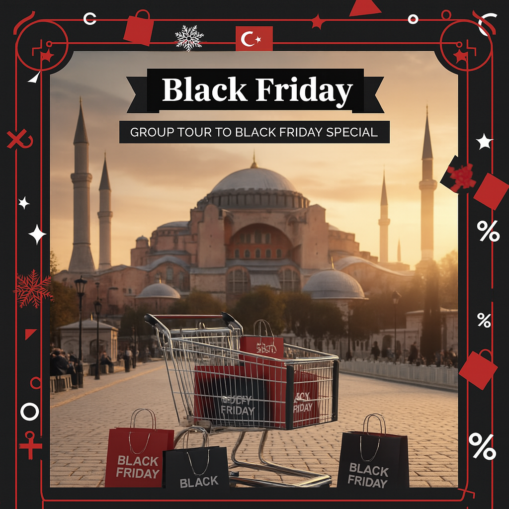 تور گروهی استانبول بلک فرایدی 3شب و 4روز✈️ هتل By Rich ⭐⭐⭐⭐ (6 آذر)#2388