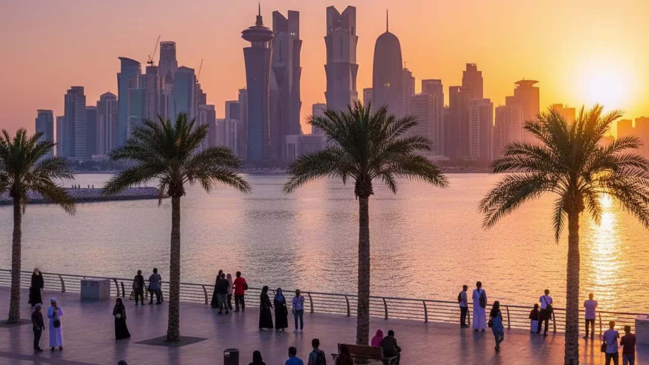 کورنیش دوحه سفرو ایرانیان#4114