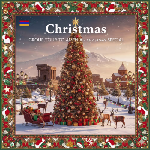 تورگروهی زمینی ارمنستان: کریسمس 3شب و 4روز🚍 هتل Nice ⭐⭐⭐ (8 دی)#1311